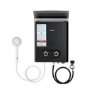 Devanti Portable Gas Water Heater LPG-powered System Black-3