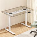 Artiss Standing Desk Frame Only Dual Motor Motorised White-7