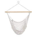 Gardeon Hammock Chair Outdoor Hanging Camping Mesh Indoor Cream-3