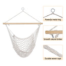 Gardeon Hammock Chair Outdoor Hanging Camping Mesh Indoor Cream-5