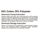 Gardeon Hammock Chair Outdoor Camping Hanging Hammocks Cushion Pillow Rainbow-8