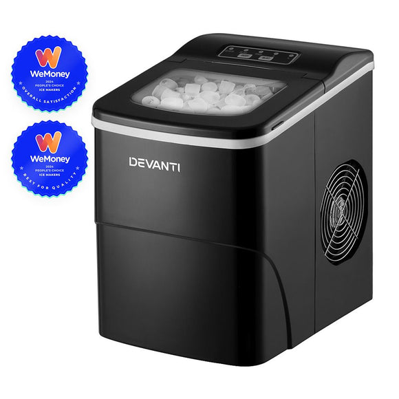 Devanti 12kg Ice Maker Machine Black