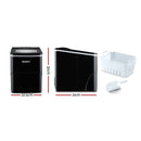Devanti 12kg Ice Maker Machine Black-2