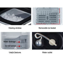 Devanti 12kg Ice Maker Machine Black-6