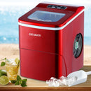 DEVANTi Portable Ice Cube Maker Machine 2L Home Bar Benchtop Easy Quick Red-10