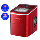 DEVANTi Portable Ice Cube Maker Machine 2L Home Bar Benchtop Easy Quick Red-1