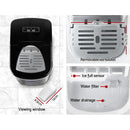 Devanti 2.4L Stainless Steel Portable Ice Cube Maker-7