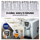 Devanti 12kg Ice Maker Machine with Water Dispenser-5