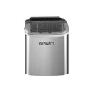 Devanti 12kg Ice Maker Machine w/Self Cleaning Silver-3