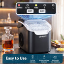 Devanti Ice Maker Ice Compact 12KG/24H Countertop Machine for Home-5