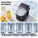 Devanti Ice Maker Ice Compact 12KG/24H Countertop Machine for Home-6