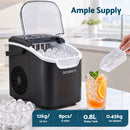Devanti Ice Maker Ice Compact 12KG/24H Countertop Machine for Home-9