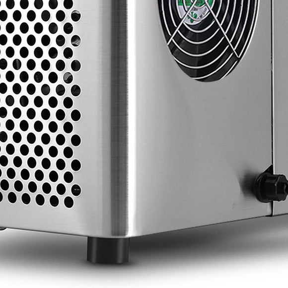 Devanti 3.2L Stainless Steel Portable Ice Cube Maker