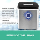 Devanti 3.2L Stainless Steel Portable Ice Cube Maker-3