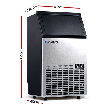 Devanti 45-60kg Commercial Ice Maker Machine - 0