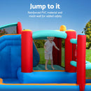 Kids Inflatable Water Slide Splash Pool Park Jumping Castle Bounce 615X322CM-4