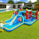 Kids Inflatable Water Slide Splash Pool Park Jumping Castle Bounce 615X322CM-7