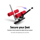 Everfit Inversion Table Gravity Exercise Inverter Back Stretcher Home Gym Red-4