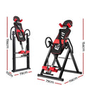 Everfit Inversion Table Gravity Exercise Inverter Back Stretcher Home Gym Black-2