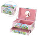 Keezi Kids Jewellery Box Organiser for Girls Kids Music Box with Drawer-2