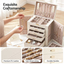 Embellir Jewellery Box 6 Layer Organiser Large Display Case Storage-7