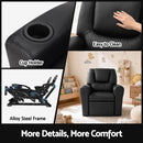 Keezi Kids Recliner Chair PU Leather Sofa Lounge Couch Children Armchair-7