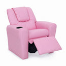 Keezi Kids Recliner Chair PU Leather Sofa Lounge Couch Children Armchair-3