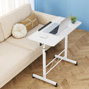 Artiss Laptop Desk Table Adjustable 80CM White-8