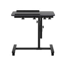 Artiss Laptop Desk Table Fan Cooling Black 60CM-3
