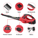Giantz 20V Cordless Leaf Blower Garden Lithium Electric Battery Nozzles 2-Speed-6