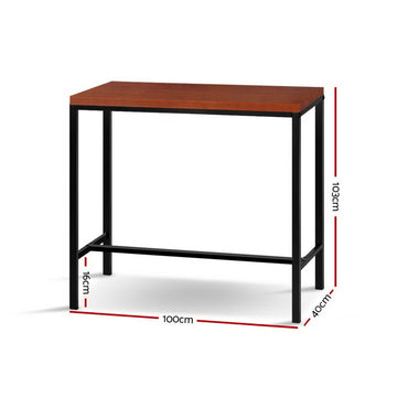 Artiss Alex Bar Table 100CM Rectangular - 0