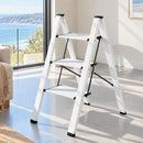 Giantz 3 Step Ladder Multi-Purpose Folding Aluminium Light Weight Platform-1