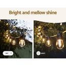 23m Festoon Lights Christmas Fairy String Lights Outdoor Party Garden Decor-6