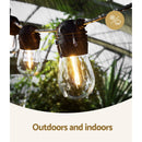 41m Solar Festoon Lights Outdoor LED String Light Christmas Party Decorations-6