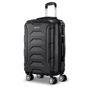 Wanderlite 20" 55cm Luggage Trolley Travel Suitcase Set Hard Case Lightweight Strap-1