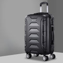 Wanderlite 20" 55cm Luggage Trolley Travel Suitcase Set Hard Case Lightweight Strap-7