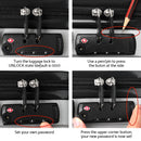 Wanderlite 2pc Luggage Trolley Set Suitcase Travel TSA Carry On Hard Case Lightweight White-7