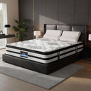 Giselle Queen 34cm 5-Zone Euro Top Pocket Spring Mattress with 2 Natural Latex Contour Pillows-10