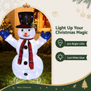 Jingle Jollys Christmas Lights 330 LED Fairy Light 3pcs Snowman Decorations Set-3