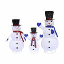 Jingle Jollys Christmas Lights 330 LED Fairy Light 3pcs Snowman Decorations Set-8