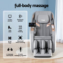 Livemor 4D Massage Chair Electric Recliner Double Core Mechanism Massager ROWA White-4