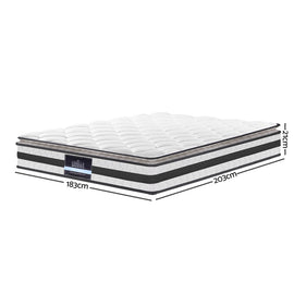 Giselle Bedding 21cm Mattress Pillow Top King - 0
