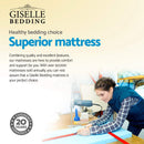 Giselle Bedding 21cm Mattress Pillow Top Single-5