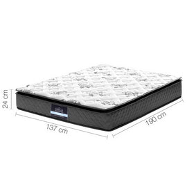 Giselle Bedding 24cm Mattress Pillow Top Double - 0