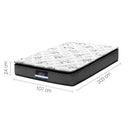 Giselle Bedding 24cm Mattress Pillow Top King Single-3