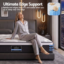 Giselle Bedding 32cm Mattress Euro Top Double-8