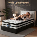 Giselle Bedding 34cm Mattress Euro Top Pocket Spring King Single-7
