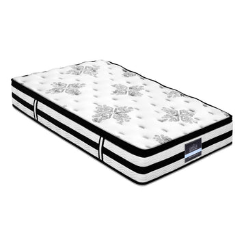 Giselle Bedding 34cm Mattress Euro Top Pocket Spring Single - 0