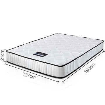 Giselle Bedding 21cm Mattress Tight Top Double - 0
