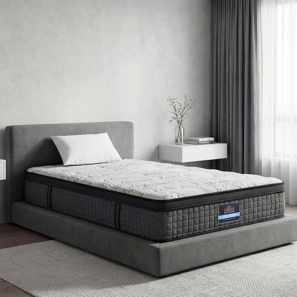 Giselle Bedding 34cm Mattress 9 Zone Latex Foam King Single